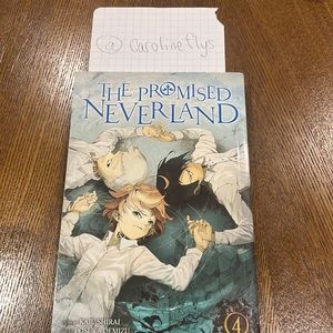 The Promised Neverland Anime Manga Book 4